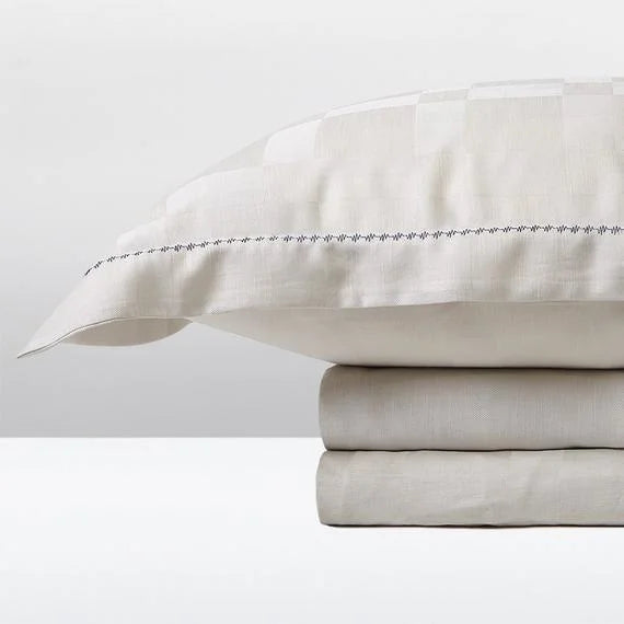 Completo Lenzuola Hauz Quadrato Jacquard Edizione Limitata