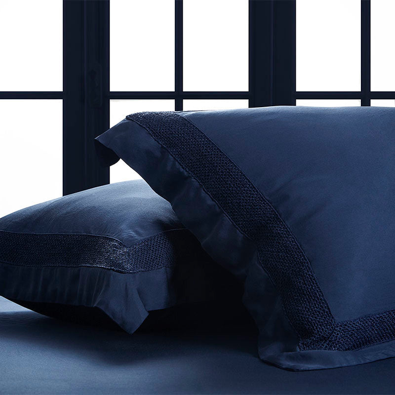 Set of 2 Oxford Pillowcases Hauz Vegan Silk