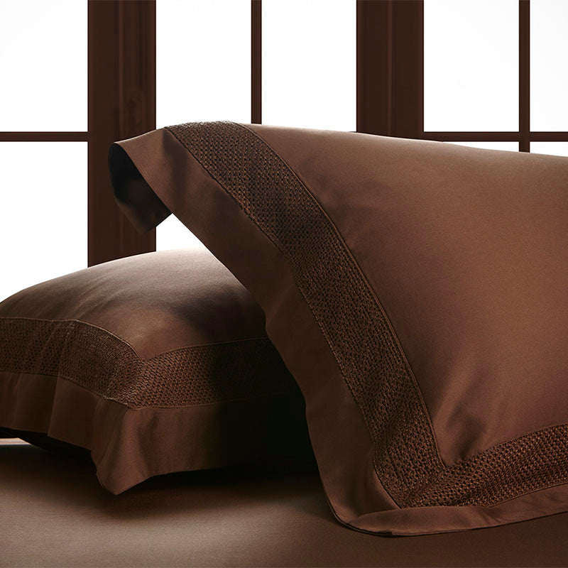 Set of 2 Oxford Pillowcases Hauz Vegan Silk
