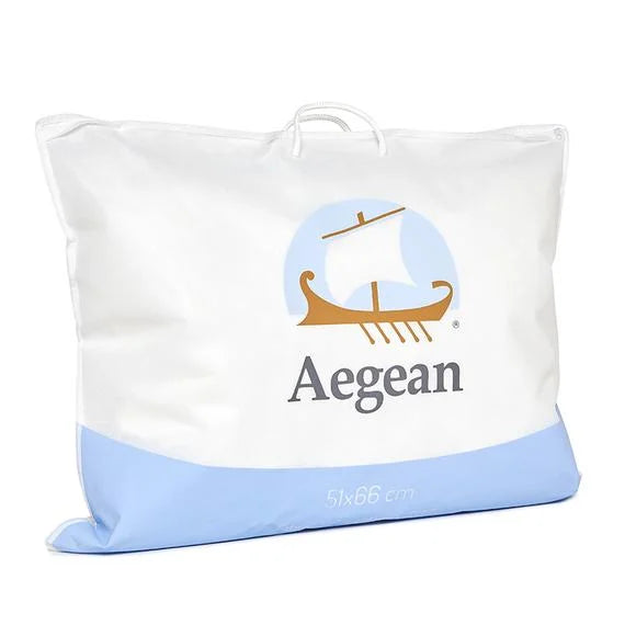 Cuscino in piuma Aegean White Goose Mix
