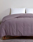mauve duvet cover Cannon Cotton Fresh