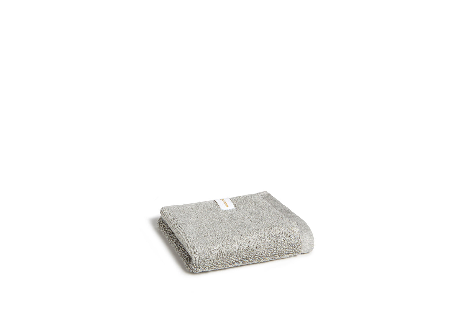 grey face towel Aegean Nua Cotton