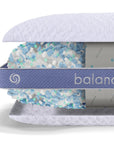 Bedgear balance pillow explode diagram