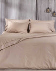dotted duvet cover Cannon Imperial tan