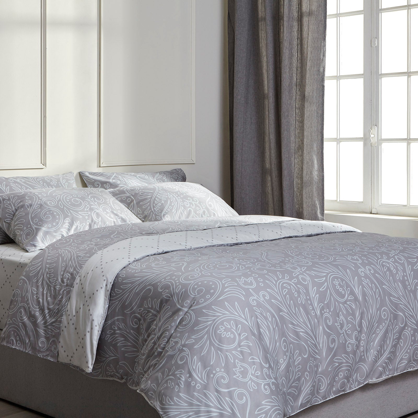Set Lenzuola Aegean Cotton Sateen Stampato 240TC