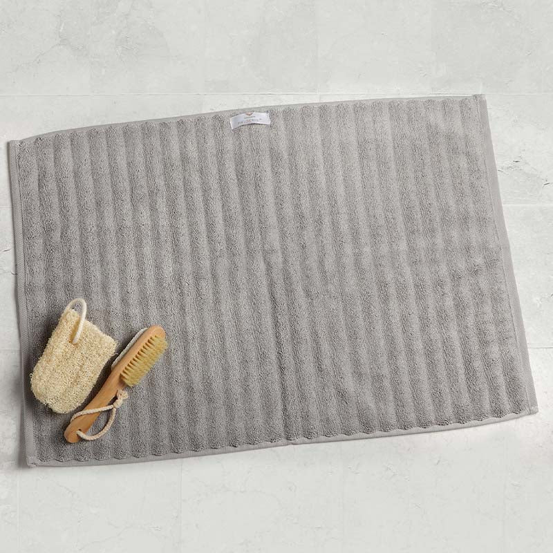 grey bathroom mat Fieldcrest