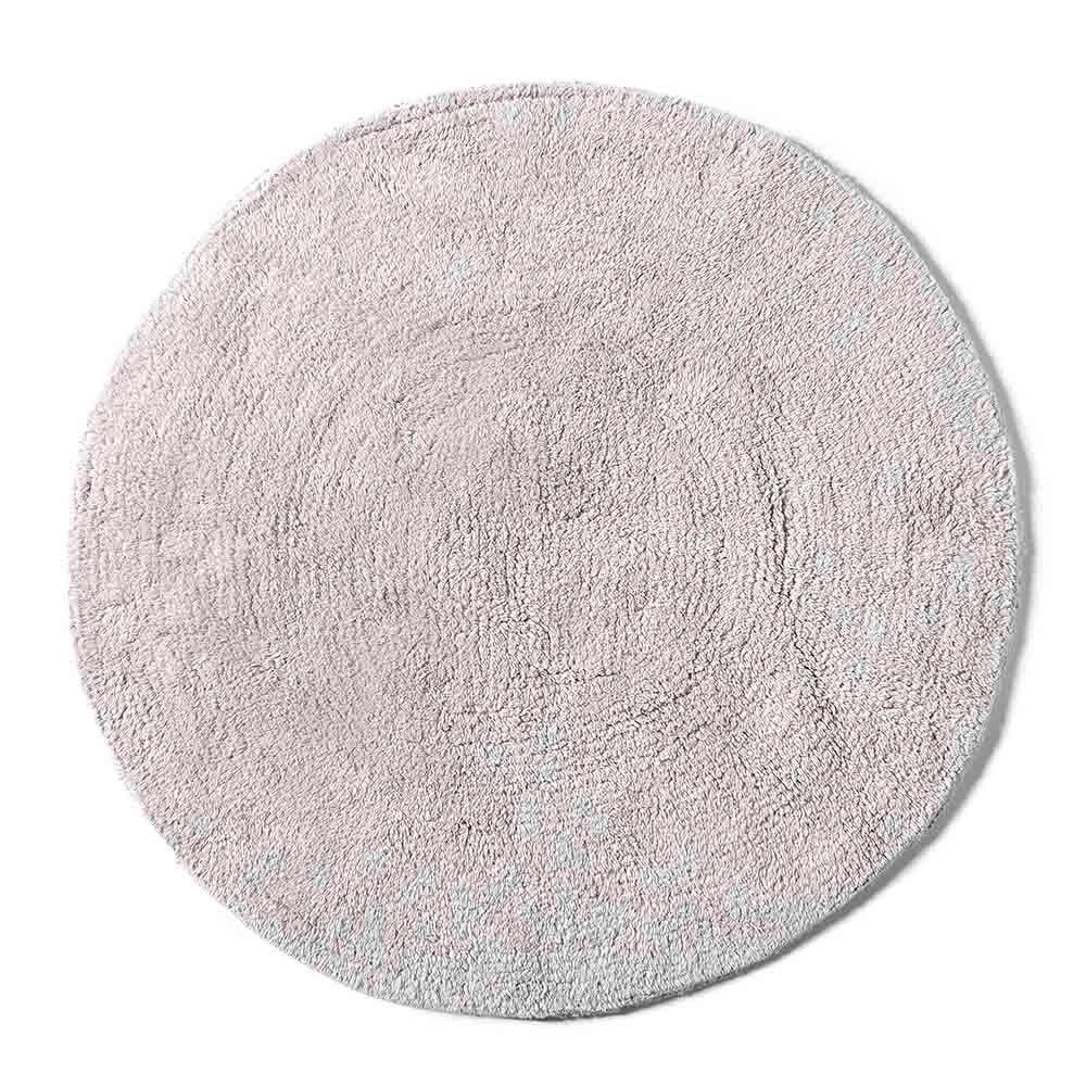 grey round bath rug Fieldcrest Ultra Soft