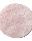 pink round bath rug Fieldcrest Ultra Soft