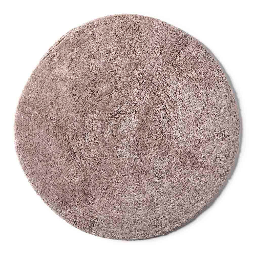rosy brown round bath rug Fieldcrest Ultra Soft
