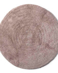 rosy brown round bath rug Fieldcrest Ultra Soft