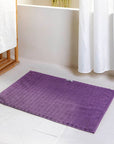 purple bath mat Fieldcrest Ultra Soft