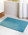 green bath mat Fieldcrest Ultra Soft