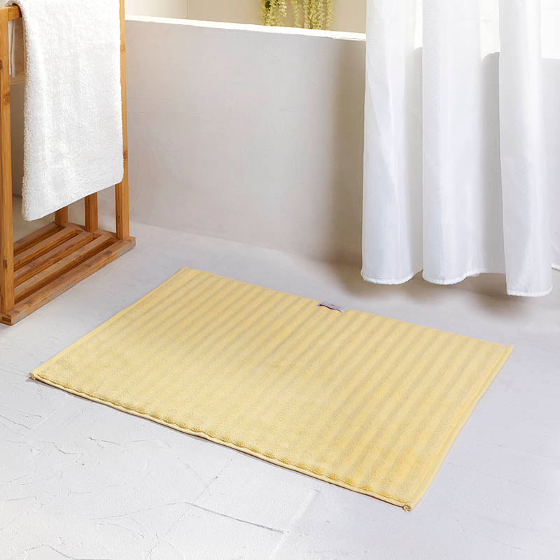 yellow bath mat Fieldcrest Ultra Soft