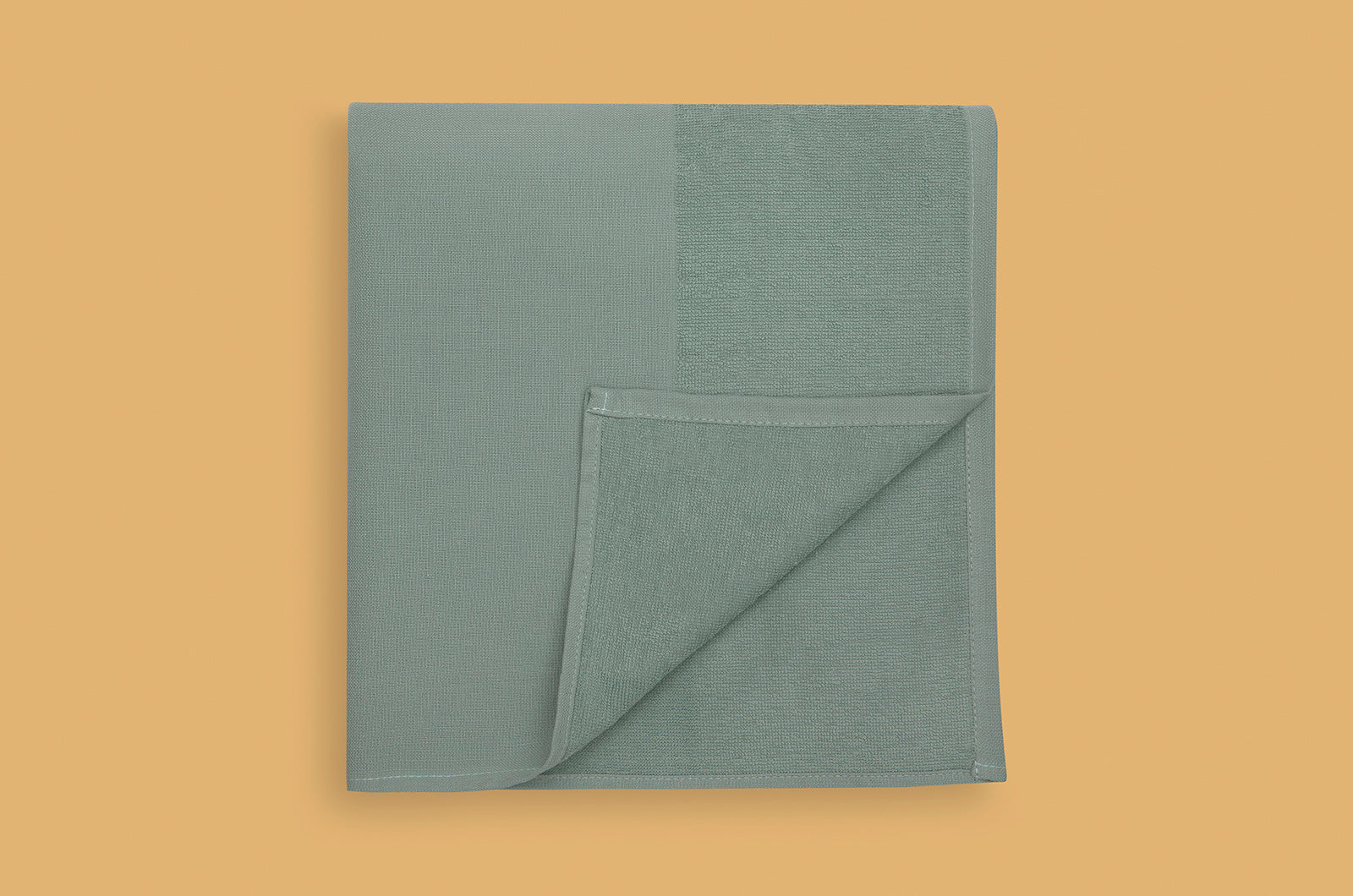 green beach towel Hauz French Terry