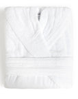 white bathrobe Hauz Modal