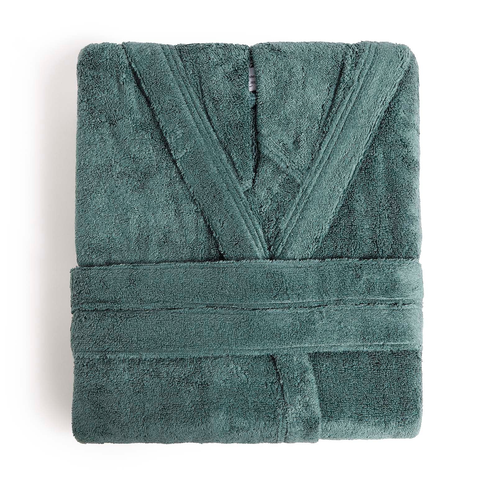 green bathrobe Hauz Modal