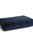 navy blue xl bath towel Hauz Modal