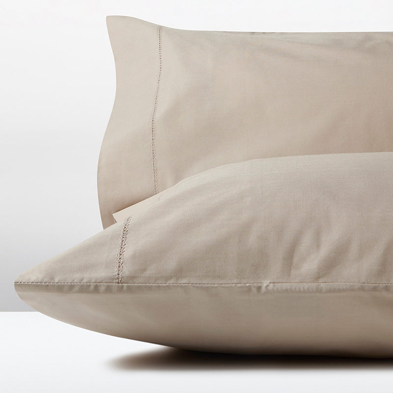 Cannon Imperial solid linen pillowcases