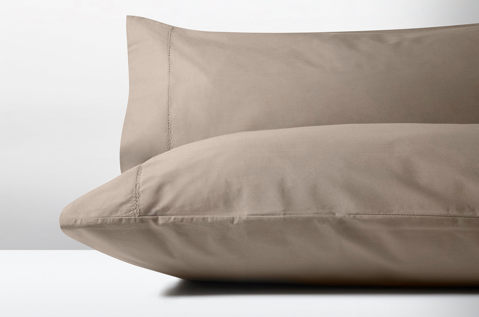 Cannon Imperial solid tan pillowcases