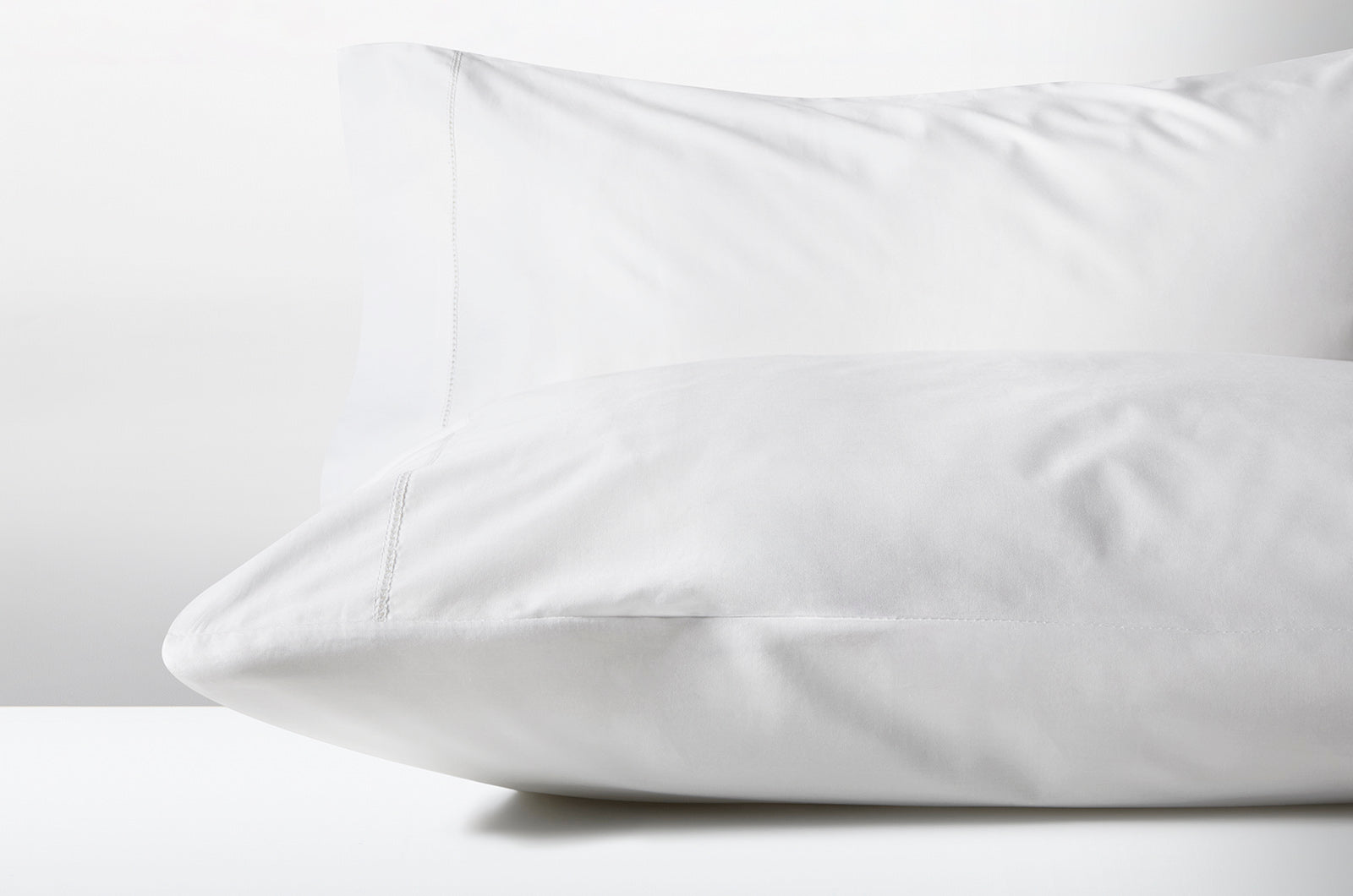 Cannon Imperial solid white pillowcases