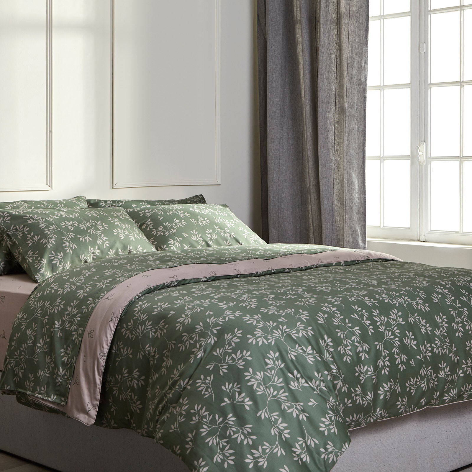 Copripiumino Set Stampato Aegean Cotton Sateen 240TC