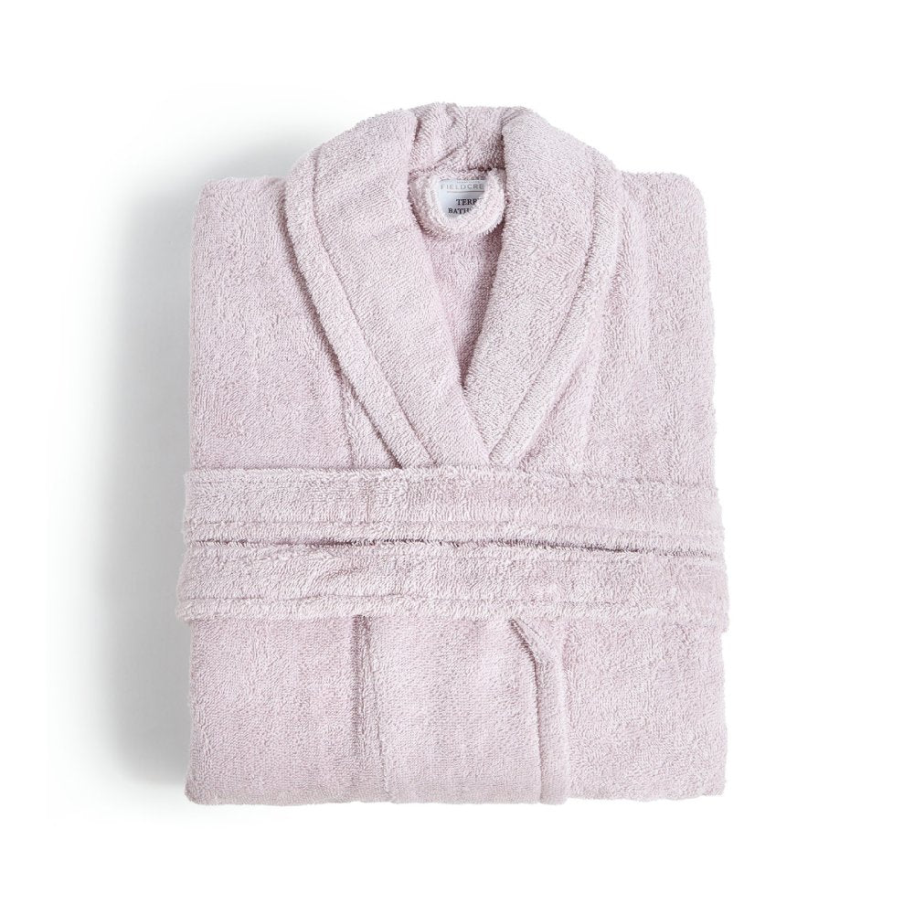 dark rose solid bathrobe fieldcrest ultra soft