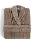 dark taupe bathrobe fieldcrest ultra soft