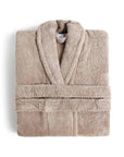 tan solid bathrobe fieldcrest ultra soft
