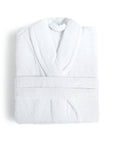 white bathrobe fieldcrest ultra soft