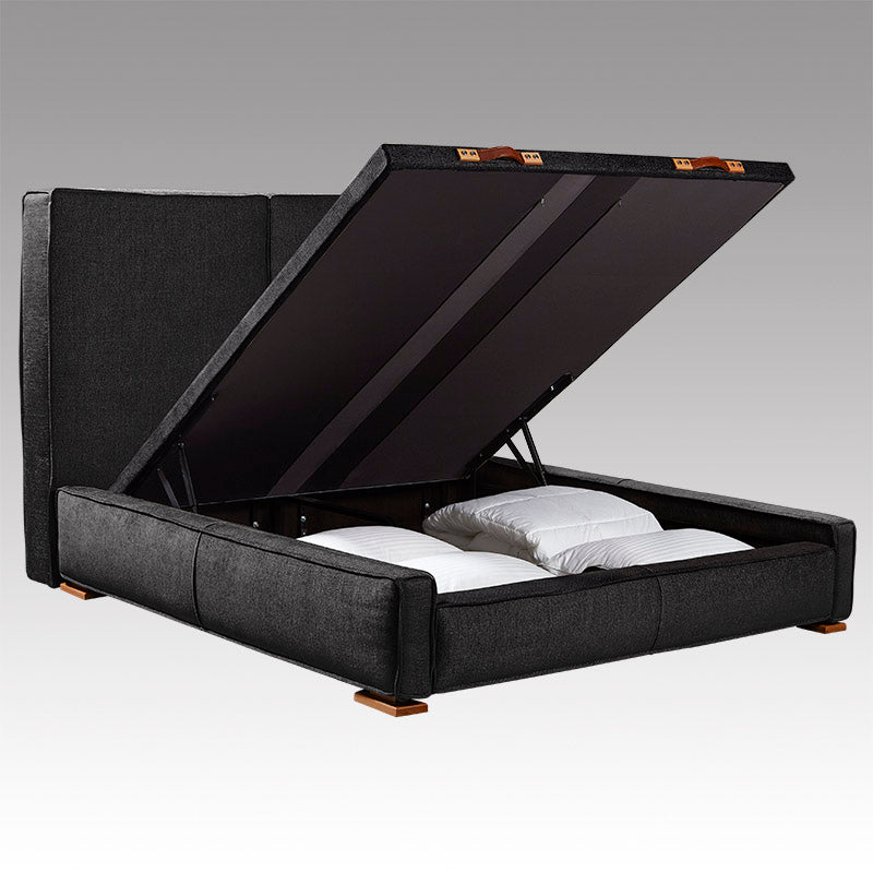 black storage bed  Hauz Luna