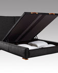 black storage bed Hauz Luna