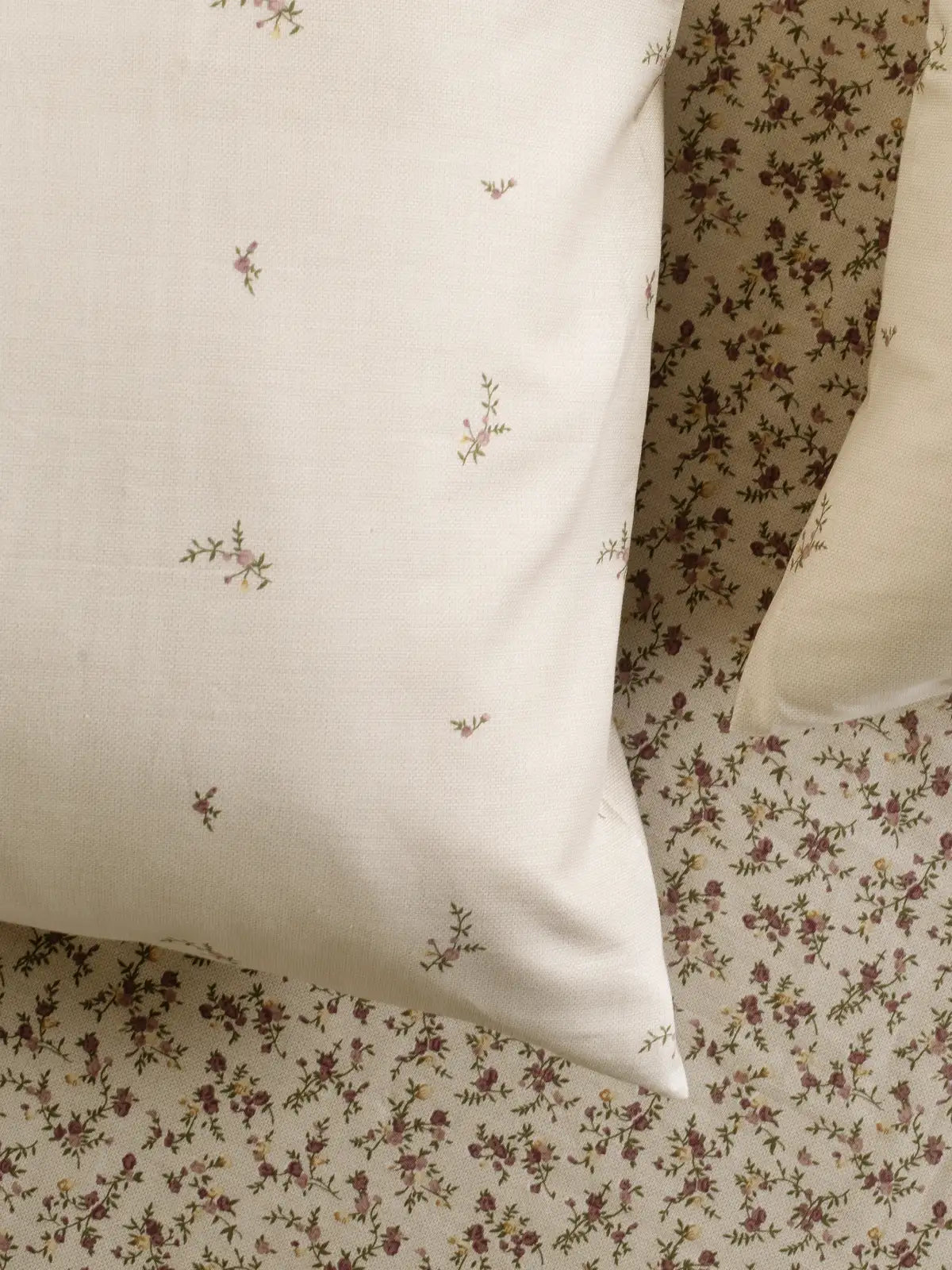 set di federe beige con fiori Aegean Paradise