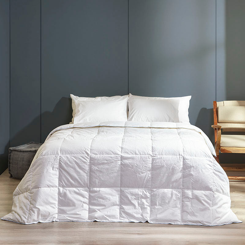 piumino di piuma oca bianca Aegean