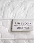 aireloom nimbus pillow label