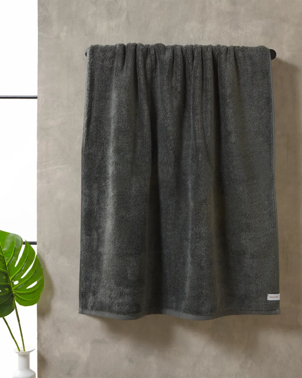 asciugamano da bagno Aegean Nua Cotton antracite