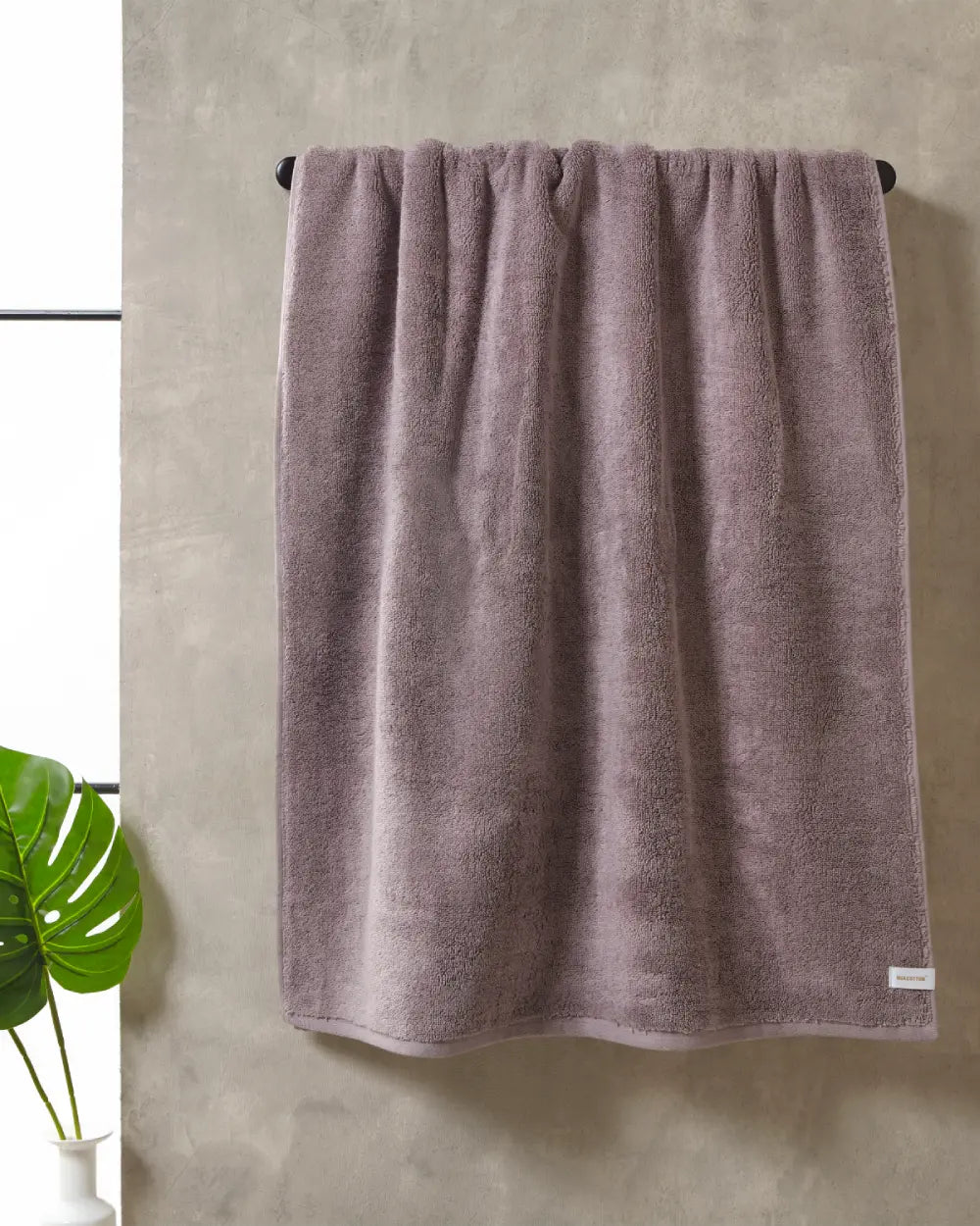 asciugamano da bagno color erica Aegean Nua Cotton