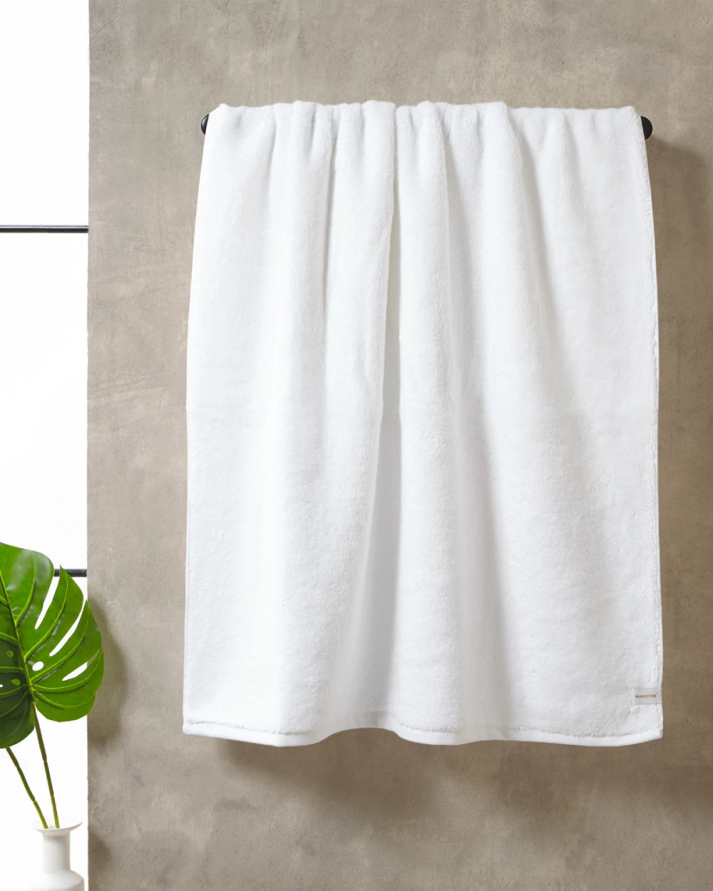 asciugamano da bagno Aegean Nua Cotton bianco