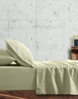 set lenzuola Cannon Stonewashed verde
