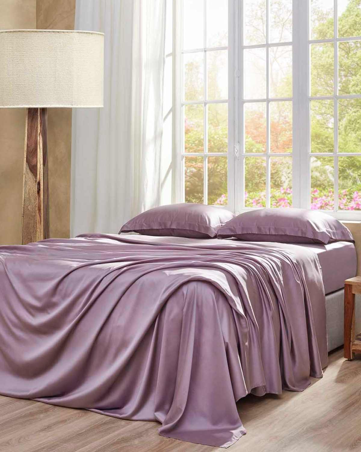 set lenzuola Charisma Tencel viola