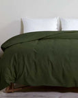 green duvet cover Cannon Cotton Fresh