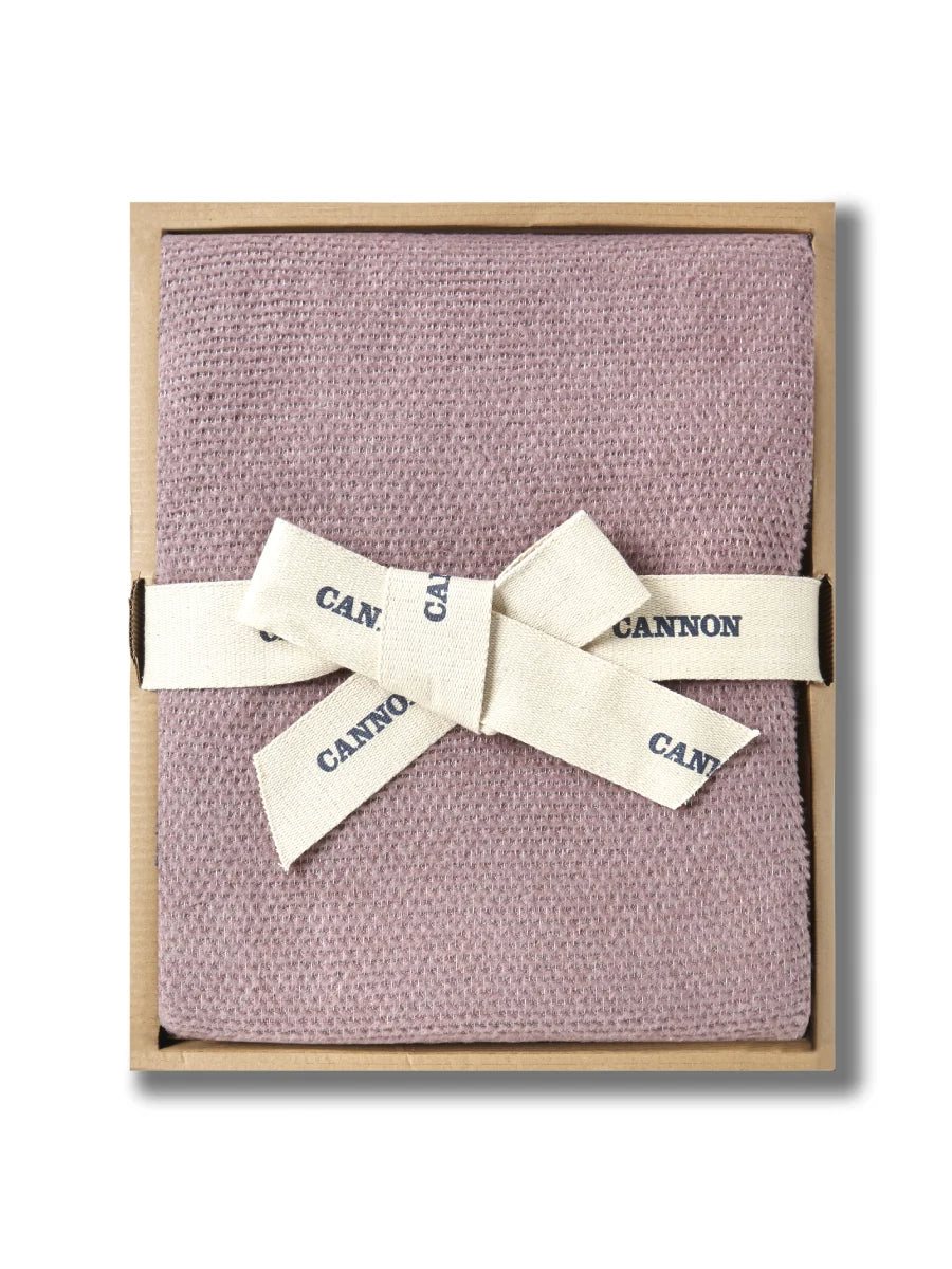 cannon cotton fresh rose blanket