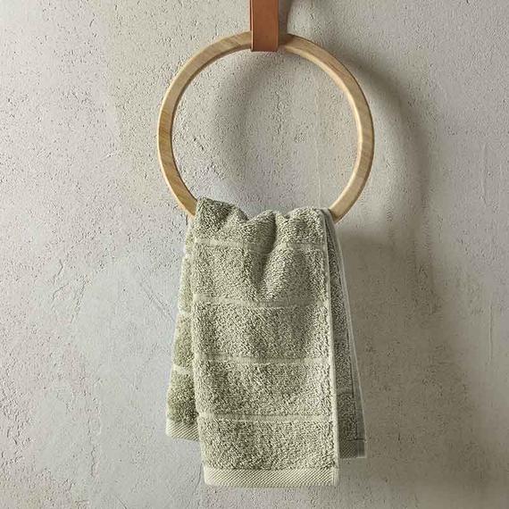 light green face towel Cannon Cotton Fresh