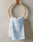 light blue face towel Cannon Cotton Fresh