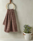 cognac Cannon Cotton Fresh hand towel