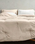 cannon stonewashed beige comforter