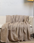 coperta per divano Charisma caffe