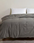 cannon cotton fresh grey duvet cover