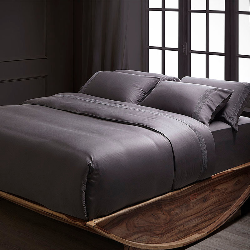 duvet cover set Hauz Vegan Silk grey