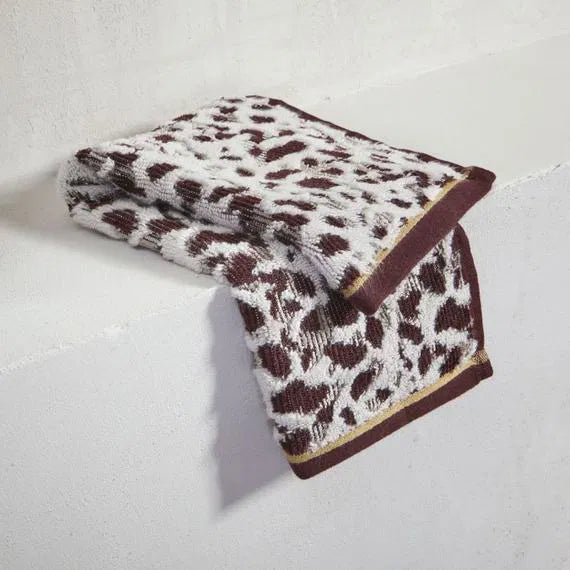 animal print face towel Hauz Sol