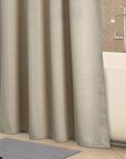 Fieldcrest linen shower curtain